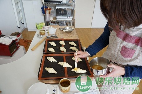 牛角包的制作